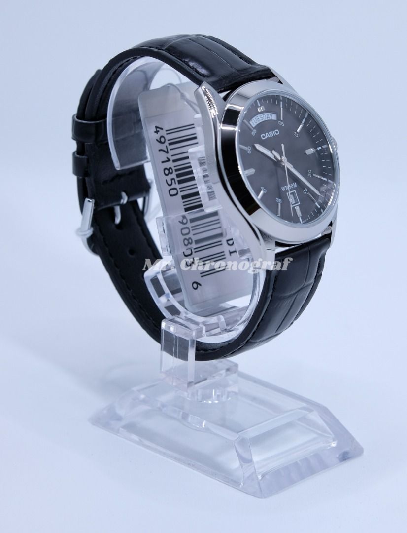 CASIO MTP-1370L-1AV (Category: Luxury Watches) located in Manila. Submitted by rafael_lesaguis (Listing ID 1356257650, Image 3). Description: CASIO MTP-1370L-1AV ORIGINAL MONEY BACK GUARANTEE IF PROVEN FAKE 1-YEAR WARRANTY BRANDNEW 10/10 Condition Mall SRP price: ₱3,500 My price: ₱2,800 OPEN FOR RESELLERS! Features: 🔹 Case Size 45 × 39.8 × 8.8 mm 🔹 Genuine Leather Band 🔹 Ion plated 🔹 Mineral Glass 🔹 Regular Timekeeping 🔹 Analog: 3 hands (ho