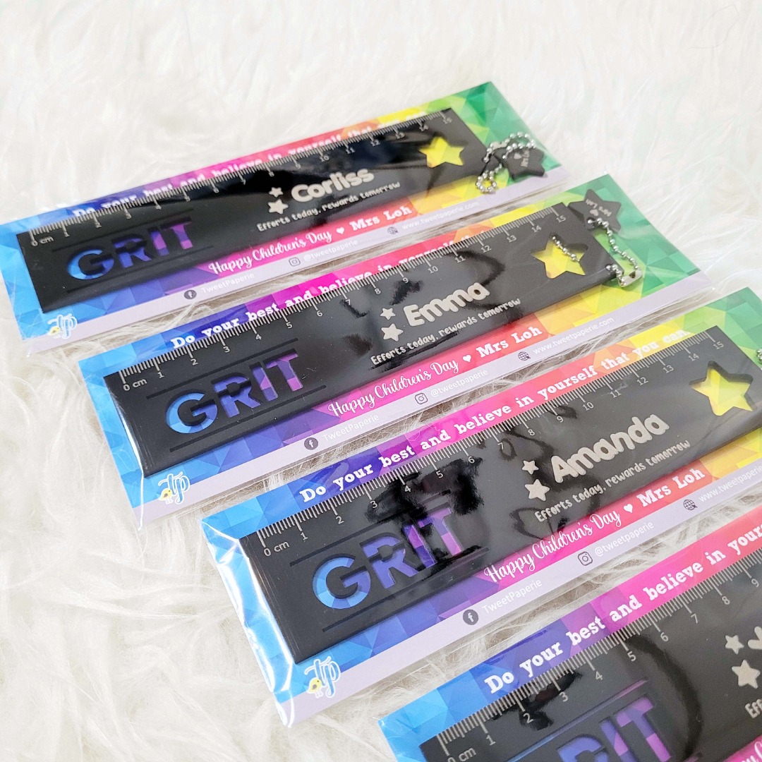 Customized Ruler Engraved with Name - Kids Birthday Party Goodie Bags ...