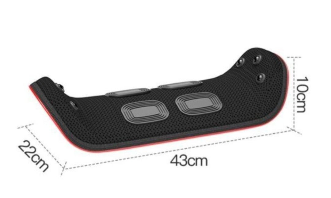 Electric Pain Relief Waist Lumbar Massager Compress Lumbar Spine ...