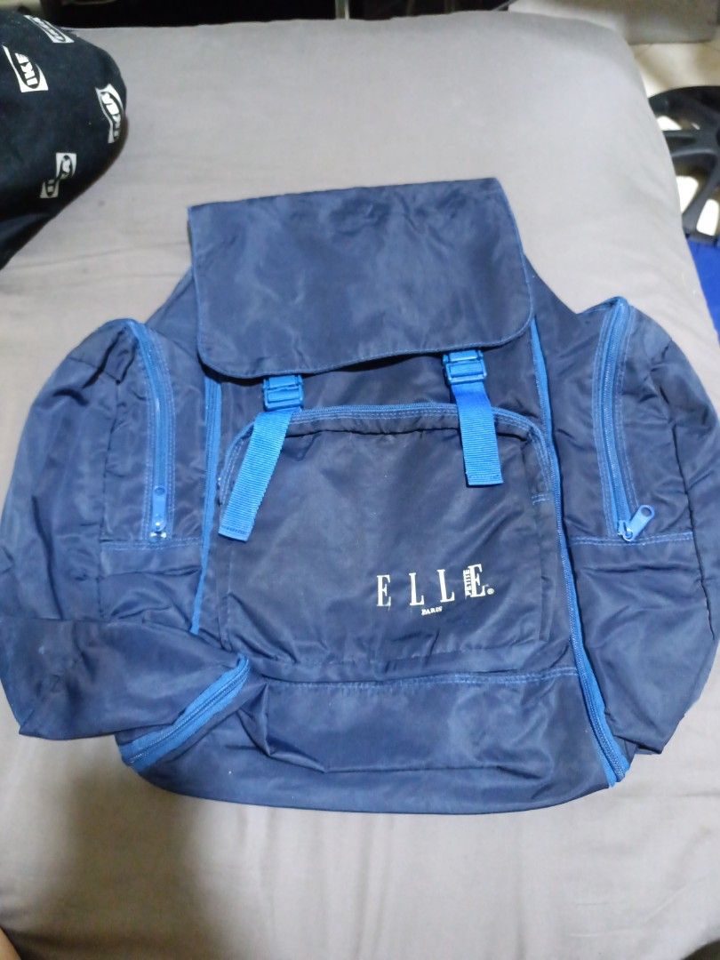Elle Big Backpack (Category: Backpacks) located in Makati City. Submitted by declutz_miraieonlineshop (Listing ID 1356356597, Image 2). Description: Authentic Good for Camping Bought in Japan.