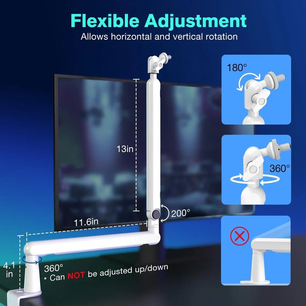 Fifine BM88 Microphone Arm Stand (Category: Other Audio Equipment) located in Naga. Submitted by sweetdeclutters_ (Listing ID 1356368334, Image 3). Description: - Retails at 3k+ (see last photo) -Boom Arm Stand with Desk Mount Clamp -Screw Adapter -Cable Management -Suspension Scissor Mic Stand Flexible Arm -Mic Stand Sturdy Low Profile for Podcast Streaming Gaming Studio .