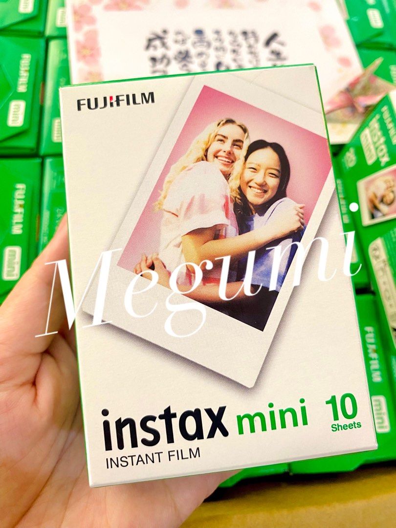 Fujifilm Instax Mini Plain Film (10 sheets) (Category: Cameras) located in Quezon City. Submitted by shop_tokyo (Listing ID 1262307580, Image 2). Description: Expiry: 2026 Designed for use with Instax Mini line of cameras. Works well in low light Develops Instantly - Press the shutter, capture the moment, and watch the photo slide out and the image develop in front of your eyes! Hi-Speed ISO 800 - With superb grain quality, Instax Mini Film ensur