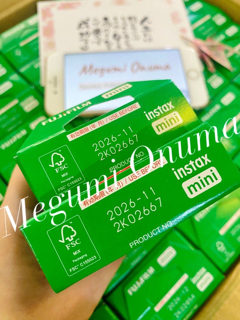 Fujifilm Instax Mini Plain Film (10 sheets) (Category: Cameras) located in Quezon City. Submitted by shop_tokyo (Listing ID 1262307580, Image 3). Description: Expiry: 2026 Designed for use with Instax Mini line of cameras. Works well in low light Develops Instantly - Press the shutter, capture the moment, and watch the photo slide out and the image develop in front of your eyes! Hi-Speed ISO 800 - With superb grain quality, Instax Mini Film ensur