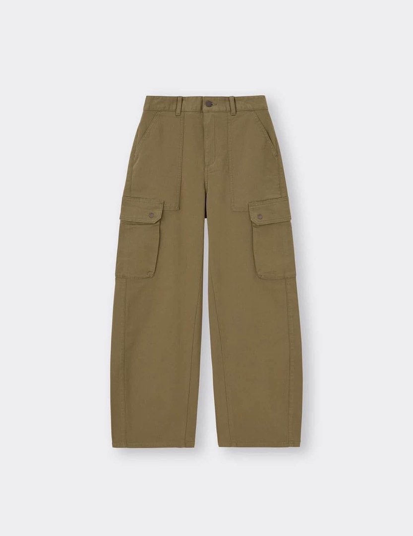 GU cargo barrel, Men's Fashion, Bottoms, Jeans on Carousell