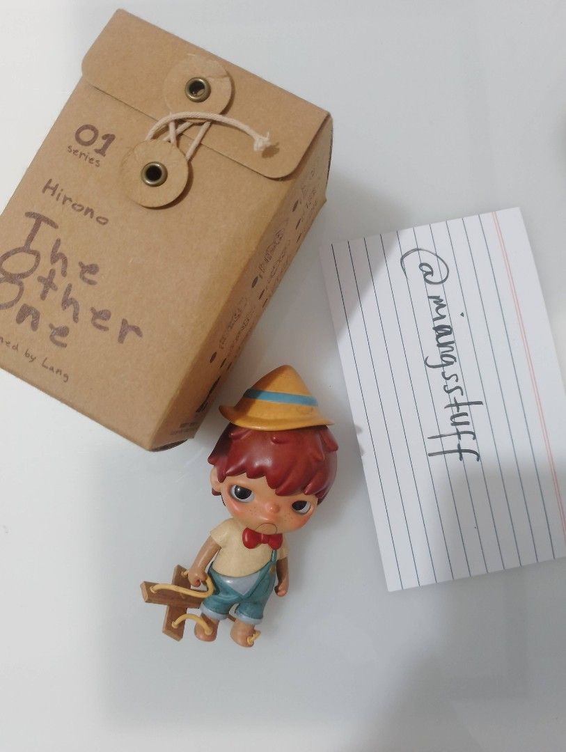 Hirono Marionette (Category: Designer & Blind Box Toys) located in Tagbilaran City. Submitted by miangsstuff (Listing ID 1356426303, Image 1). Description: Hirono - The Other One - Marionette 300 PHP + SF with minor flaw (pls check pic) ✅ complete inclusions ✅ dm for more pics, vids, or if you have any questions‼️ MOP: Gcash MOD: Jrs or meetup LOC: Tagbilaran, Bohol RFS: Need Funds ⭐ negotiable if purchasing more than one item (pls see other list