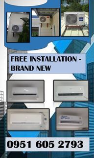 HOT SALE BRAND NEW SPLIT TYPE INVERTER AIRCON - INQUIRE NOW