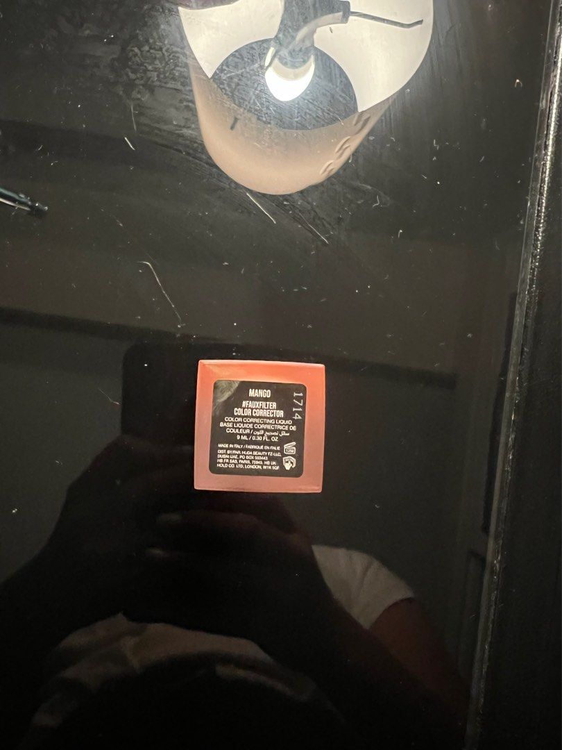 Huda Beauty Faux Filter Corrector in Mango (Category: Makeup) located in Quezon City. Submitted by ayramaem (Listing ID 1356430503, Image 3). Description: Rfs: wrong shade Used only twice, bought in sephora malaysia. No box included ;((.