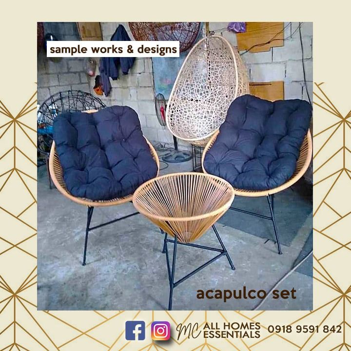 Indoor and Outdoor Coffee Table Set/ Coffee Table Set (Category: Outdoor Furniture) located in Antipolo. Submitted by rowelandananative (Listing ID 1356403700, Image 1). Description: Upgrade your space with a bespoke Indoor & Outdoor Sofa Set, designed for elegance, durability, and maximum comfort. Whether for a cozy living room or a relaxing outdoor lounge, our sofas are handcrafted to fit your unique style and needs. Why Choose Our Sofa Set? ✔ 