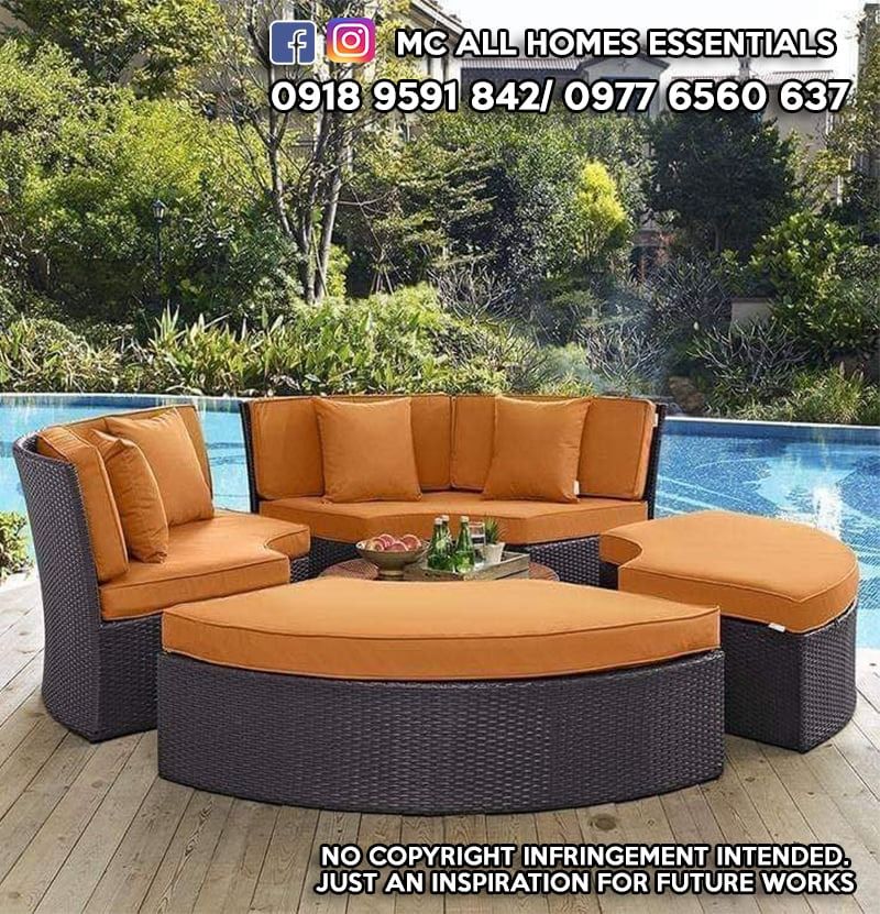 Indoor and Outdoor Curve Shape Sofa Set (Category: Outdoor Furniture) located in Antipolo. Submitted by rowelandananative (Listing ID 1356403440, Image 3). Description: Upgrade your space with a bespoke Indoor & Outdoor Sofa Set, designed for elegance, durability, and maximum comfort. Whether for a cozy living room or a relaxing outdoor lounge, our sofas are handcrafted to fit your unique style and needs. Why Choose Our Sofa Set? ✔ Premium-Qualit