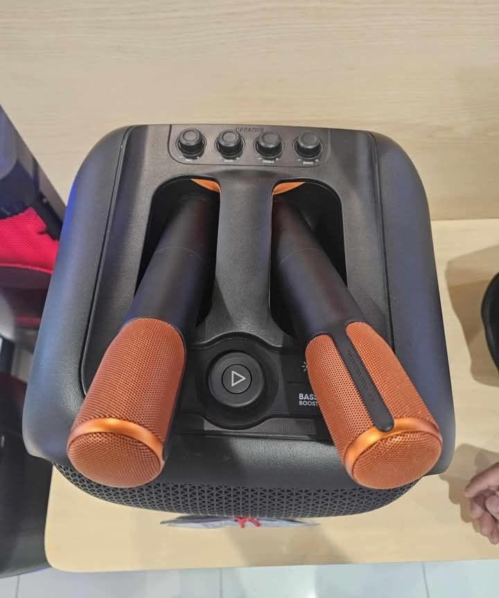 JBL SPEAKER PARTY BOX SERIES AND WIRELESS MICROPHONE (Category: Soundbars, Speakers & Amplifiers) located in Manila. Submitted by chuck_claros (Listing ID 1356292074, Image 3). Description: JBL PARTY BOX SERIES SPEAKER PORTABLE PARTY SPEAKER ☑️BRAND NEW FACTORY SEALED UNIT WITH OFFICIAL SALES INVOICE AND WARRANTY 🔻SALE!!! SALE!!! SALE!!!🔻 🔻!!! DISCOUNTED PRICE !!!🔻 ✅(MODEL NO.) ◽ WIRELESS MICROPHONE - SALE PRICE - 5,790 ◽PARTY BOX ENCORE ESSE