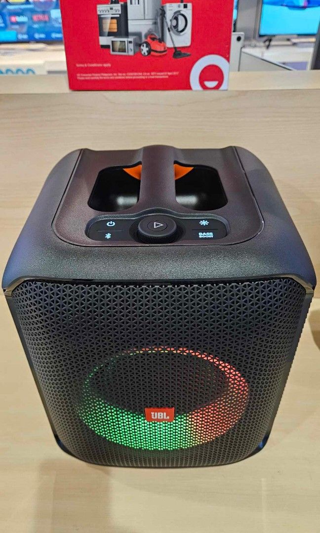 JBL SPEAKER PARTY BOX SERIES AND WIRELESS MICROPHONE (Category: Soundbars, Speakers & Amplifiers) located in Manila. Submitted by chuck_claros (Listing ID 1356292074, Image 1). Description: JBL PARTY BOX SERIES SPEAKER PORTABLE PARTY SPEAKER ☑️BRAND NEW FACTORY SEALED UNIT WITH OFFICIAL SALES INVOICE AND WARRANTY 🔻SALE!!! SALE!!! SALE!!!🔻 🔻!!! DISCOUNTED PRICE !!!🔻 ✅(MODEL NO.) ◽ WIRELESS MICROPHONE - SALE PRICE - 5,790 ◽PARTY BOX ENCORE ESSE