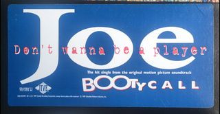 Joe - Don't Wanna Be A Player 12" Vinyl Record