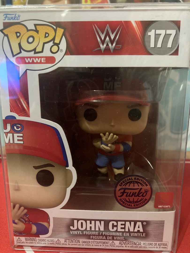Funko Pop! WWE John Cena 01 Exclusivo Original Colecionavel - Moça Do