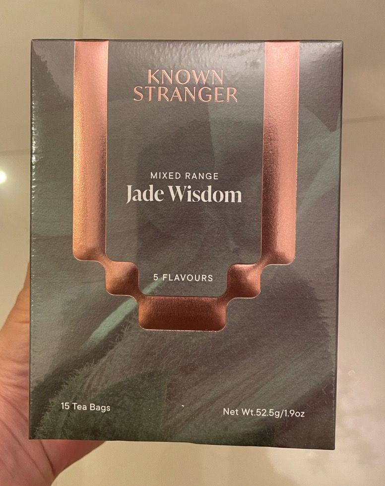 Known Stranger - Jade Wisdom - 15 teabags expiry date 07/2026, 嘢食 & 嘢飲 ...
