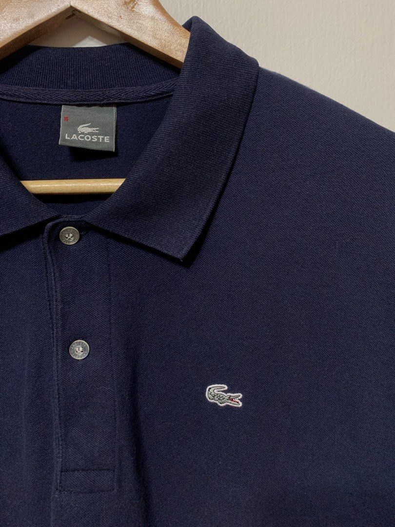 Lacoste Vintage Polo shirt! (Category: Tshirts & Polo Shirts ) located in Subic. Submitted by studiogarments (Listing ID 1356396946, Image 2). Description: Vintage Lacoste Polo shirt -Size: Xlarge (6) -Dimes: W24/L29 -Excellent Condition -Color rate 9.5/10 -Legit/ Authentic! -No issue ₱ 1,000 + Shipping Fee! PLEASE READ CAREFULLY! CLICK EACH PHOTO FOR MORE DETAIL! 📌Corrier: JNT EXPRESS 📌MOP: Gcash/ Cebuana/ Metrobank ⚠️Colors may very due to Li