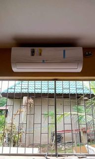 LG DUAL INVERTER SPLIT TYPE AIRCON- 10 YEAR WARRANTY ON COMPRESSOR -1.5HP