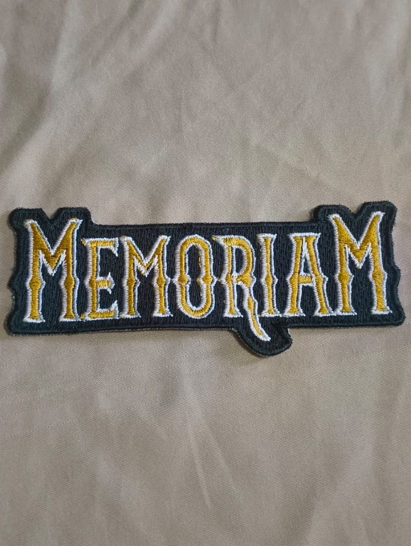 Memoriam Patch (Category: Other Accessories) located in Singapore. Submitted by dasatoilert (Listing ID 1356319406, Image 1). Description: .