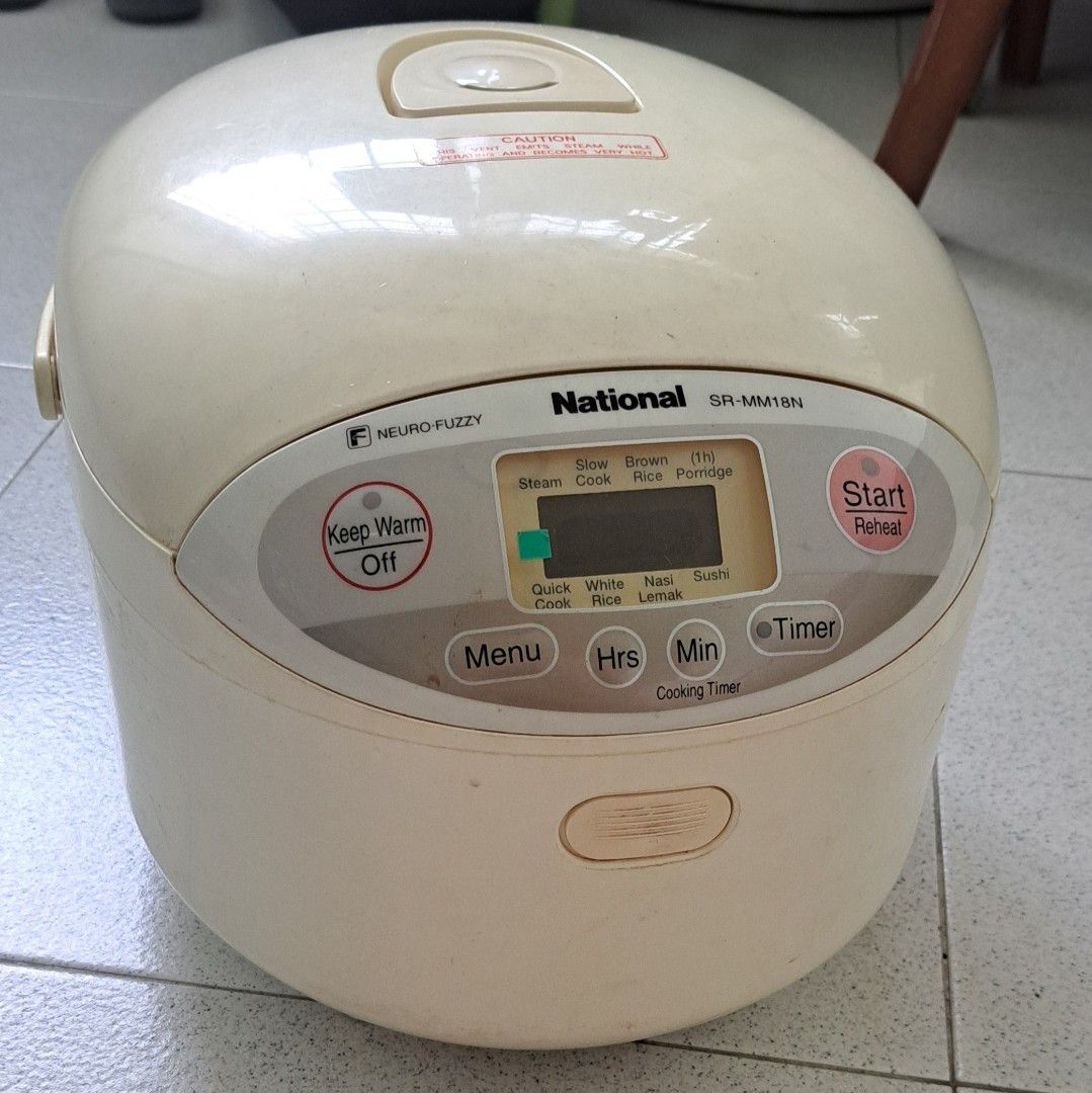 National Mini Rice Cooker National Electric Rice Cooker (2.5L), TV & Home Appliances, Kitchen ...