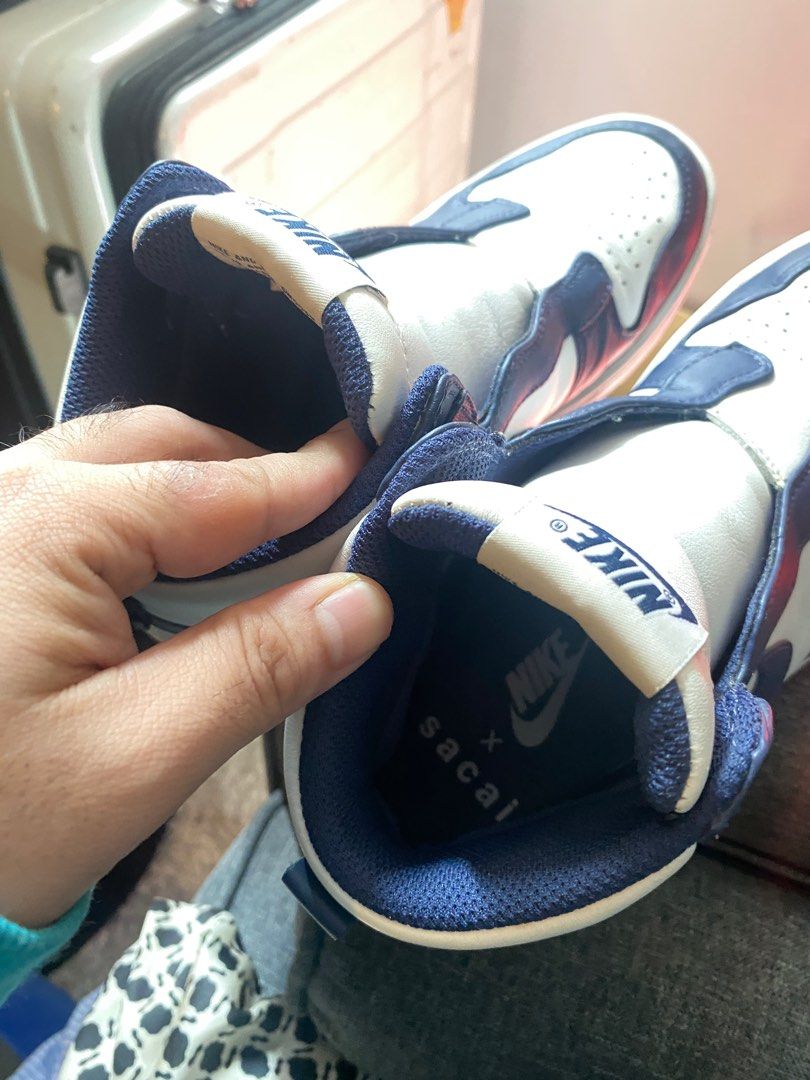 Nike Dunks x Sacai (Category: Sneakers) located in Quezon City. Submitted by secondstreeet (Listing ID 1356275358, Image 3). Description: Nike dunks x sacai 23CM .