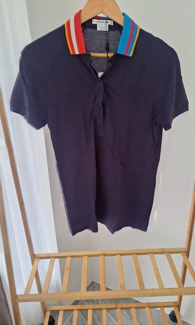 Orig Lacoste Polo Shirt (Category: Blouses) located in Manila. Submitted by decluttering.princess (Listing ID 1356350387, Image 1). Description: original brand new loc- sta mesa Manila.