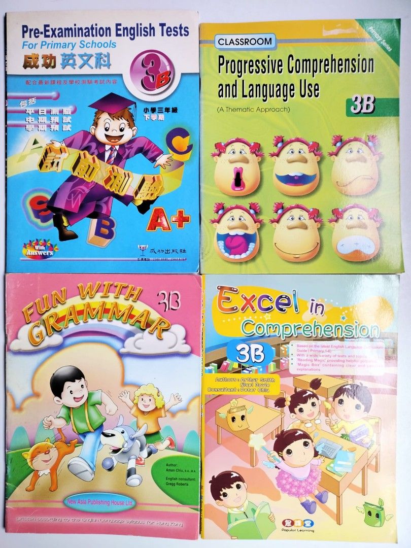 小學P.3下英文補充練習，附答案篇, 興趣及遊戲, 書本& 文具, 補充練習- Carousell