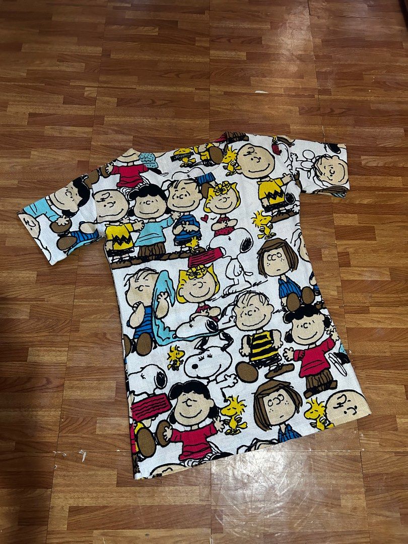 Peanuts T-Shirt Dress (Category: Dresses) located in Cavite. Submitted by ginalinettilover1 (Listing ID 1356299843, Image 3). Description: never used! this is a tshirt dress. NOT STRETCHY. pls refer to the dimes posted :))).
