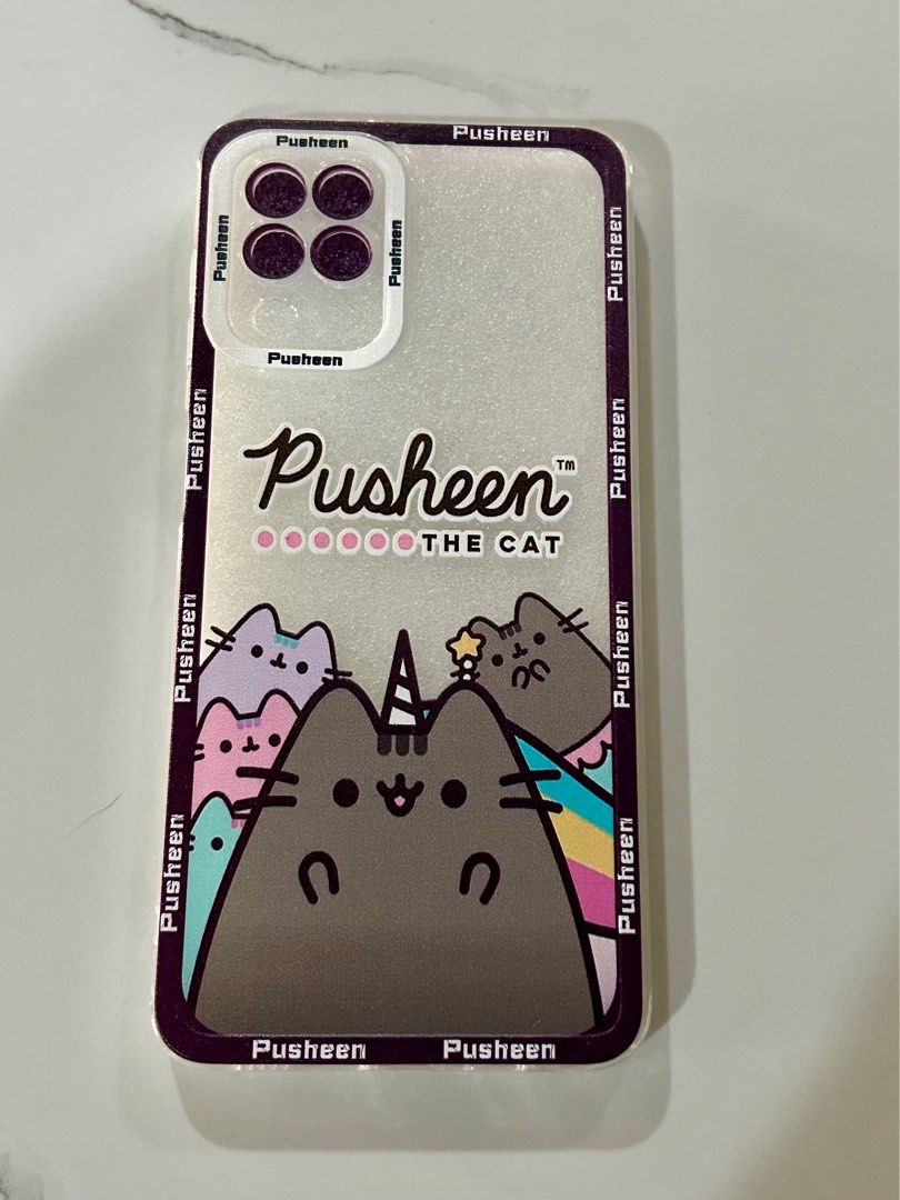 Pusheen Cellphone Case (Category: Cases & Sleeves) located in Quezon City. Submitted by rock69qm (Listing ID 1356257388, Image 2). Description: Selling brand new cellphone case Compatible with Samsung A22 Only piece .