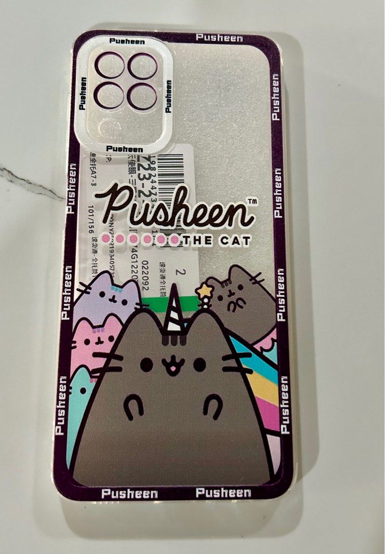 Pusheen Cellphone Case (Category: Cases & Sleeves) located in Quezon City. Submitted by rock69qm (Listing ID 1356257388, Image 1). Description: Selling brand new cellphone case Compatible with Samsung A22 Only piece .
