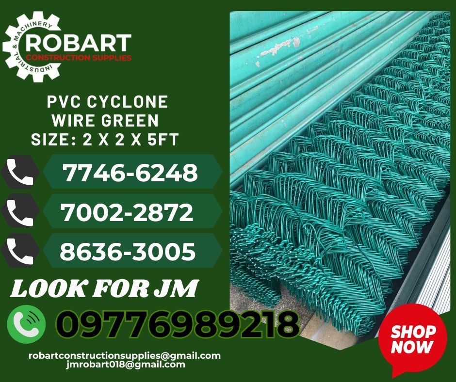 pvc cyclone wire green, Commercial & Industrial, Construction Tools ...