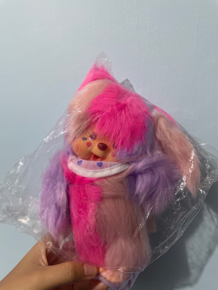 Sekiguchi Shinako x Monchhichi Drawstring Bag 17cm Collaboration Pouch