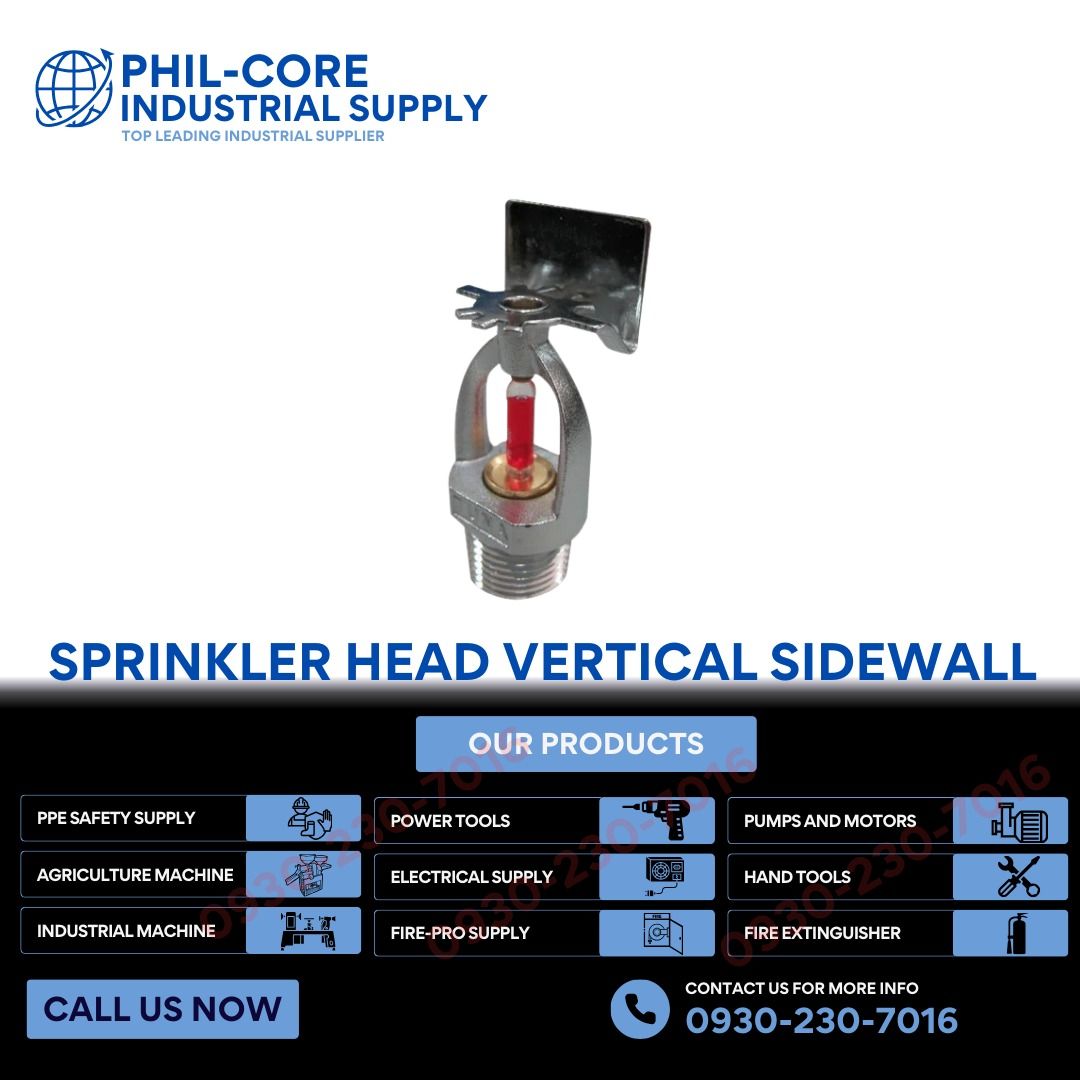Sprinkler Head Vertical Sidewall, Sidewall Fire Sprinkler, Corrosion ...