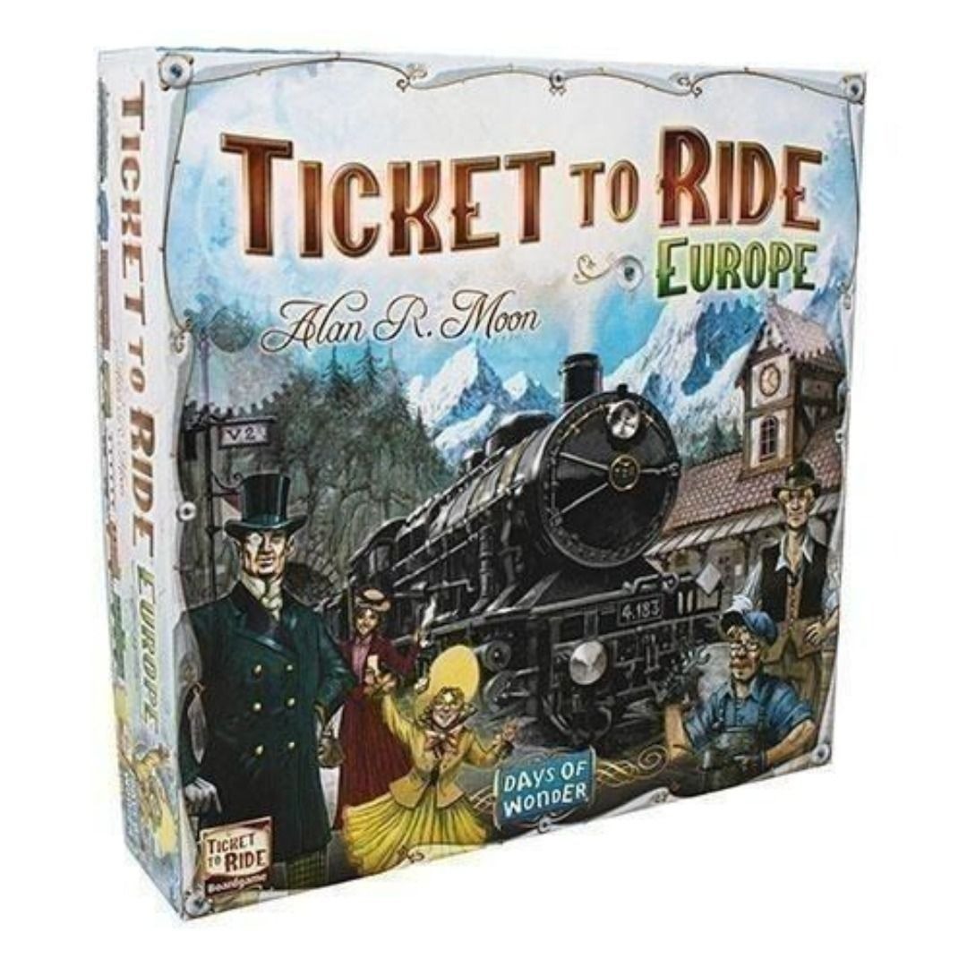 Ticket to Ride Europe Board Game, Hobbies & Toys, Toys & Games on Carousell