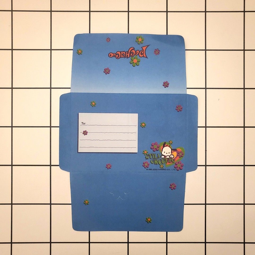 Vintage Pochacco Letter Envelope (Flawed) (Category: Stationery & School Supplies) located in Taguig. Submitted by kawaiipaper (Listing ID 1356273191, Image 1). Description: 4 available (sold per piece) NOTE: I go by a "first offer, first serve" basis so please make an offer. The offers help me see who was first. In case the first one decides to let go of the item or is unable to pay on time, it goes to the next one and so on. Tingi po ang benta 