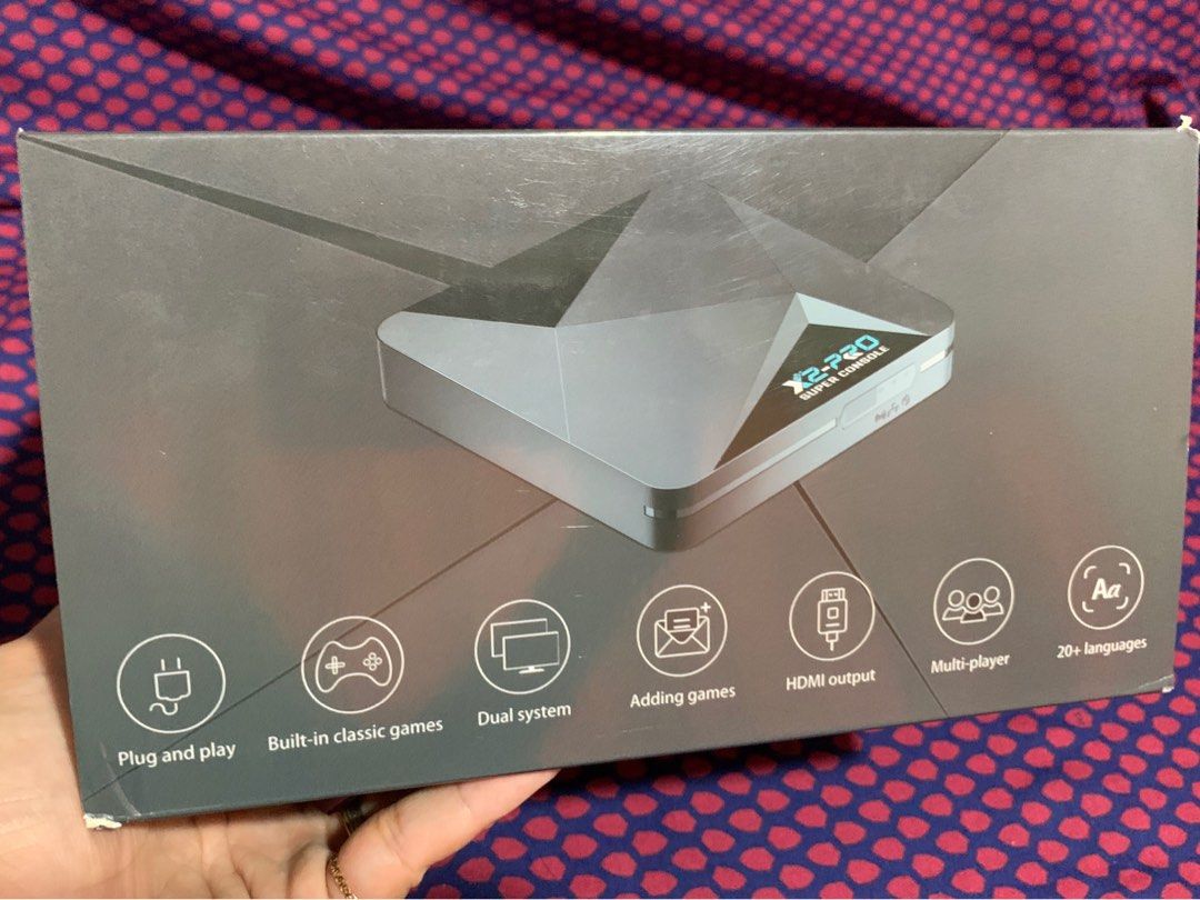 X2-PRO Super Console (Category: PlayStation) located in Marikina City. Submitted by mom.open.cabinet (Listing ID 1356407252, Image 2). Description: Selling X2 PRO Super Console Very seldom used 64GB Price Negotiable basta sure buyer 👍 .