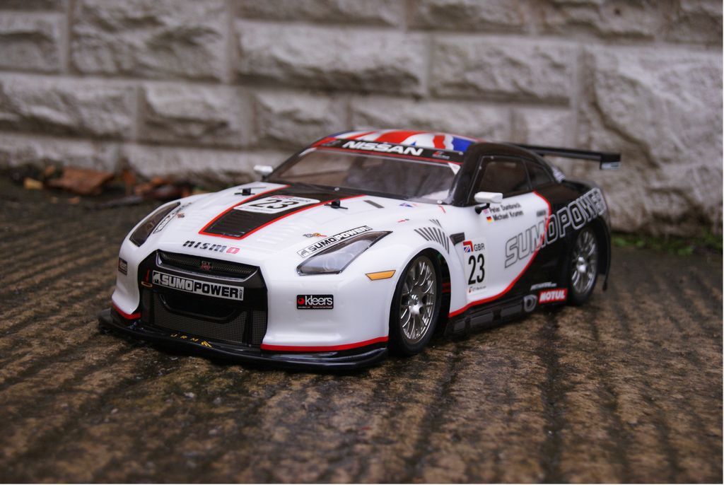 Sumo Racing R35 1/10 RC Tamiya Sumo Power GT Nissan GT-R (R35) Body #51453, Hobbies ...