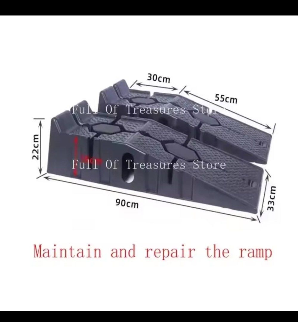 2PC Repair Tool Ramp Oil Change Bracket Maintenance Repair Ramp Heavy ...