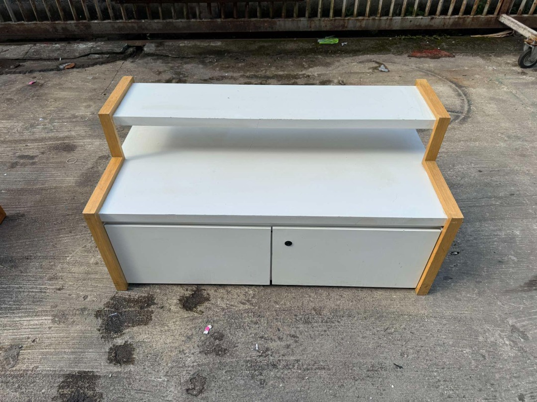 4ft Solid Bench Shoes Rack Cabinet Rak Kasut, Furniture & Home Living ...