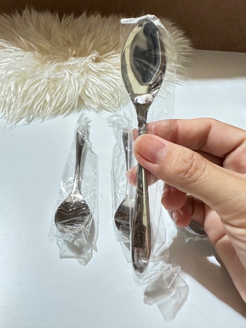 4pcs Tsubame teaspoon stainless japan (B) (Category: Dinnerware & Cutlery) located in Davao. Submitted by favoritepreloved (Listing ID 1356599859, Image 2). Description: ❤️made in japan ❤️18-8 stainless japan.