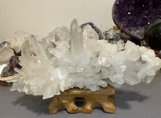 馬達加斯白水晶簇 消磁淨化64213877633921110