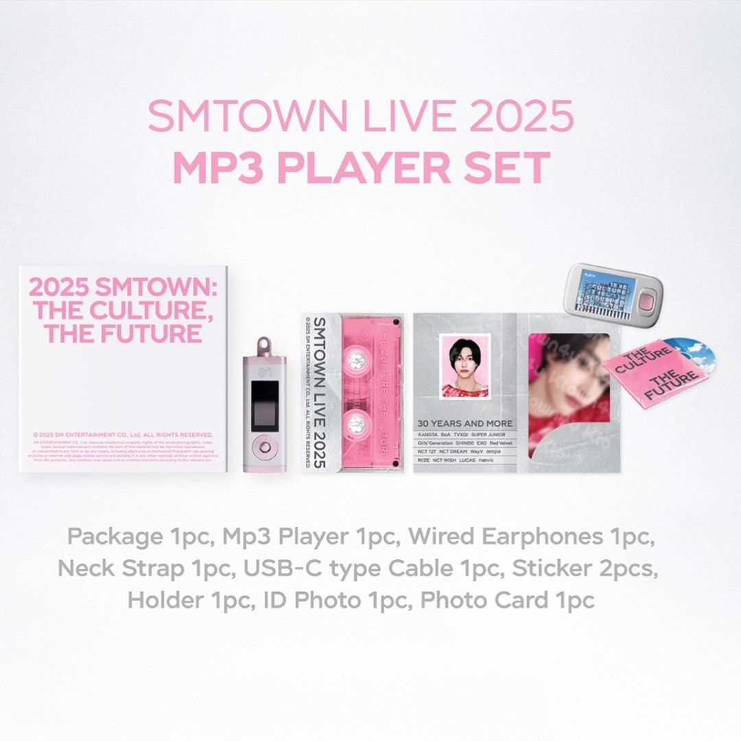 ❌代購SM 30th ANNIVERSARY MP3 RIIZE WONBIN SHOTARO ANTON