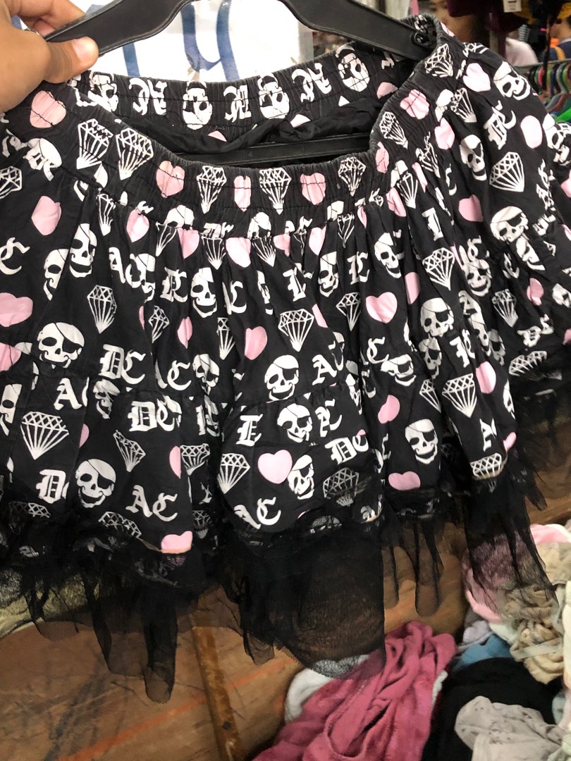 ACDC RAG SKIRT, Women's Fashion, Bottoms, Skirts on Carousell