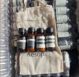 In stock‼️AESOP Travel Quartet with cotton bag629424180254741114