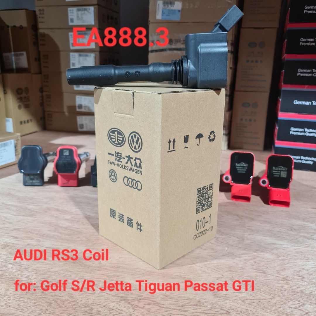 EA888 AUDI RS3 IGNITION COILS for gen3 gen4 EA839 b9 GOLF R GTI and ...