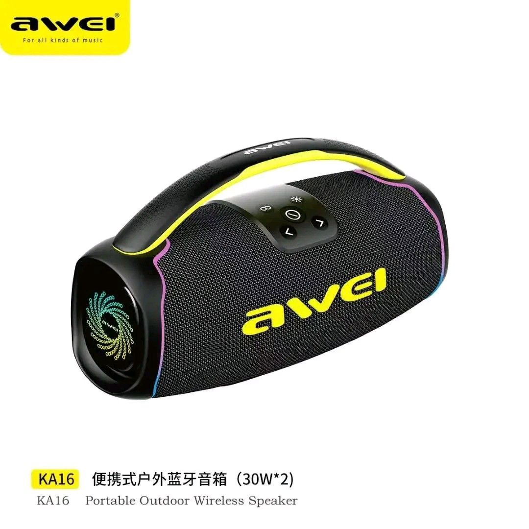 awei ka16 bluetooth speaker 60watts (Category: Soundbars, Speakers & Amplifiers) located in Manila. Submitted by ramosmarvi53163 (Listing ID 1356463082, Image 2). Description: awei ka16 bluetooth speaker 60watts.