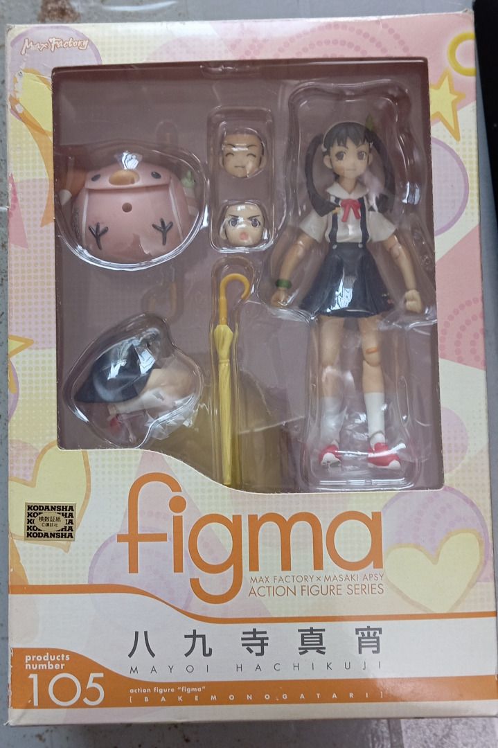 Bakemonogatari - Hachikuji Mayoi - Figma 105 (Max Factory) Monogatari ...