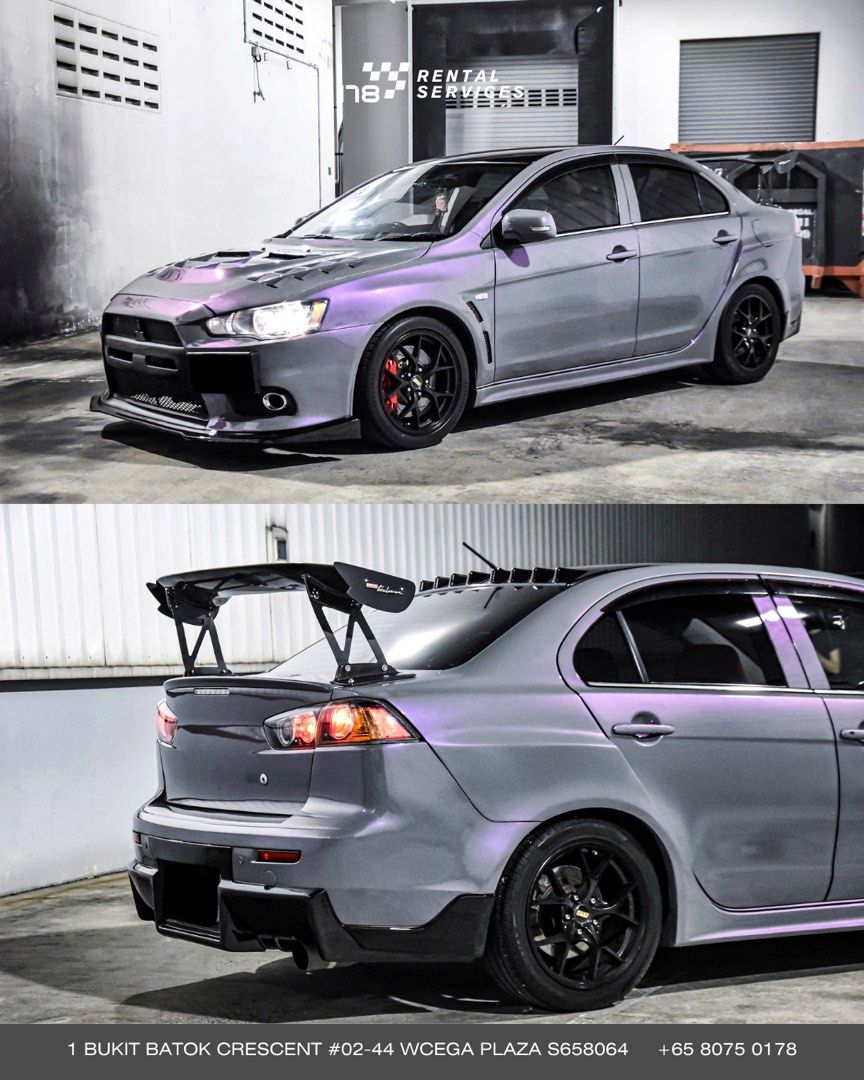 CHEAP CAR RENTAL MODDED LANCER MALAYSIA PPLATE WELCOME RENTAL CAR62886405335810113