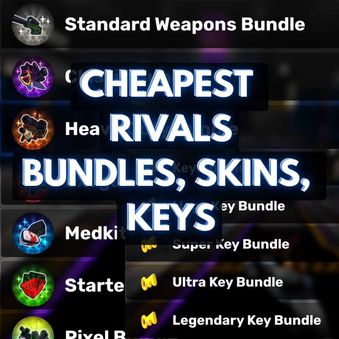 CHEAPEST Rivals bundles skins keys / roblox rivals gamepass / roblox ...