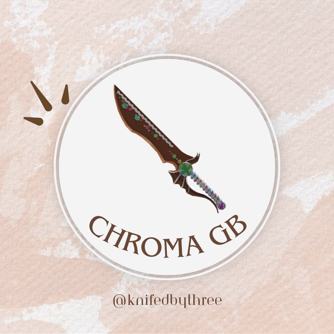 CHROMA GINGERBLADE ROBLOX MM2 (Category: In-Game Products) located in Manila. Submitted by knifedbythree (Listing ID 1356610860, Image 1). Description: How to Order? Step 1: Item Listing; kindly send me the item/s you’re looking for. Step 2: Pricing agreement; once we both come into terms of the item’s price, send the payment. Step 3: Trade Transaction; after receiving the payment, kindly drop your username. I will send you a friend request and j