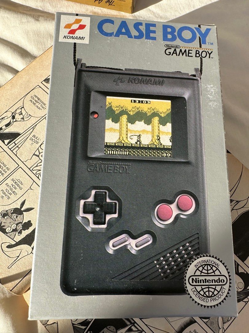 CIB Konami Caseboy for Gameboy DMG (Category: Cases & Covers) located in Angeles City. Submitted by felicity.ph (Listing ID 1356473198, Image 2). Description: ☀️Brand New Complete in Box Konami Caseboy Complete with inner box, strap and inserts ☀️Ship out Location: Pampanga Courier: Flash Express Meetup Loc: Northmall caloocan Gcash .