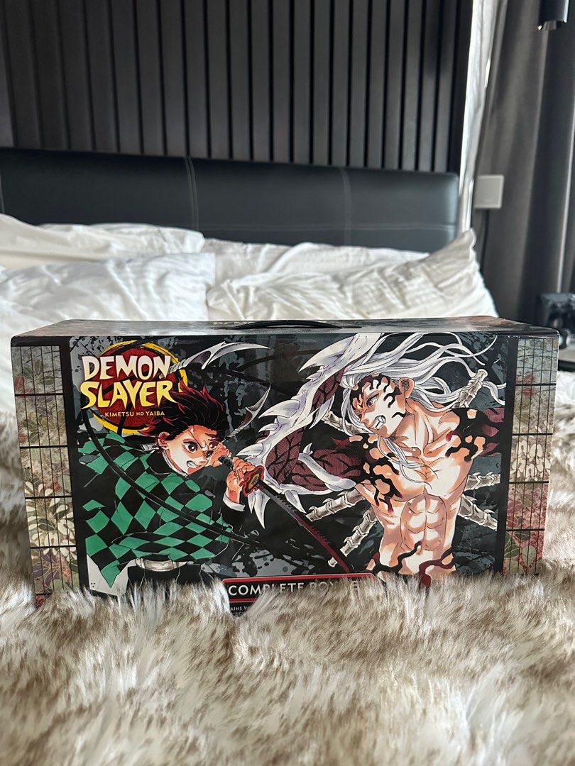 Demon slayer complete book set (Category: Comics & Manga) located in Marikina City. Submitted by alberttt16 (Listing ID 1356501474, Image 1). Description: only read once.